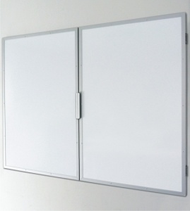 Confidential Winged Non Magnetic Drywipe Whiteboard